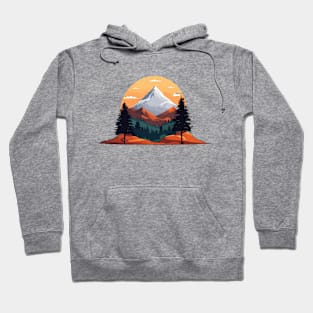 Mountain design Hoodie